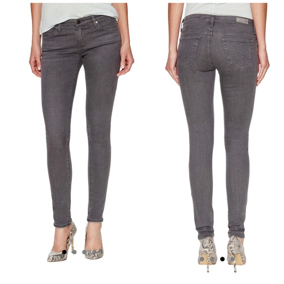 Ag Adriano Goldschmied Denim - AG The Legging Super Skinny Jeans Grey